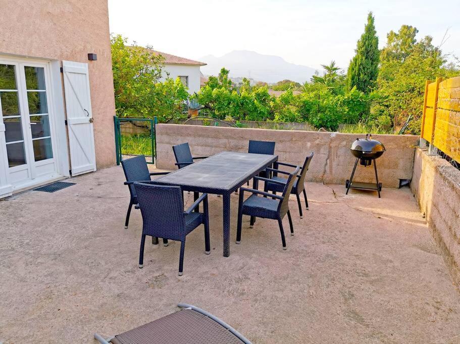 Charmant Appartement, T2 50M2, A Biguglia Dış mekan fotoğraf